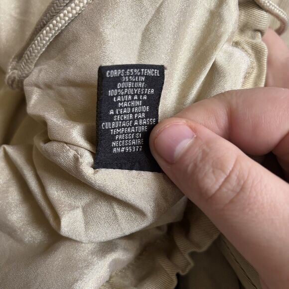 Sanctuary Womens Spring Parka Utility Jacket  XS Tan Outdoors Classic Athleisure - Picture 11 of 11